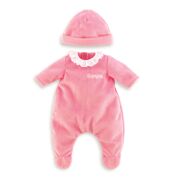 Roze Pyjama met muts voor pop 30 cm - COROLLE 110620